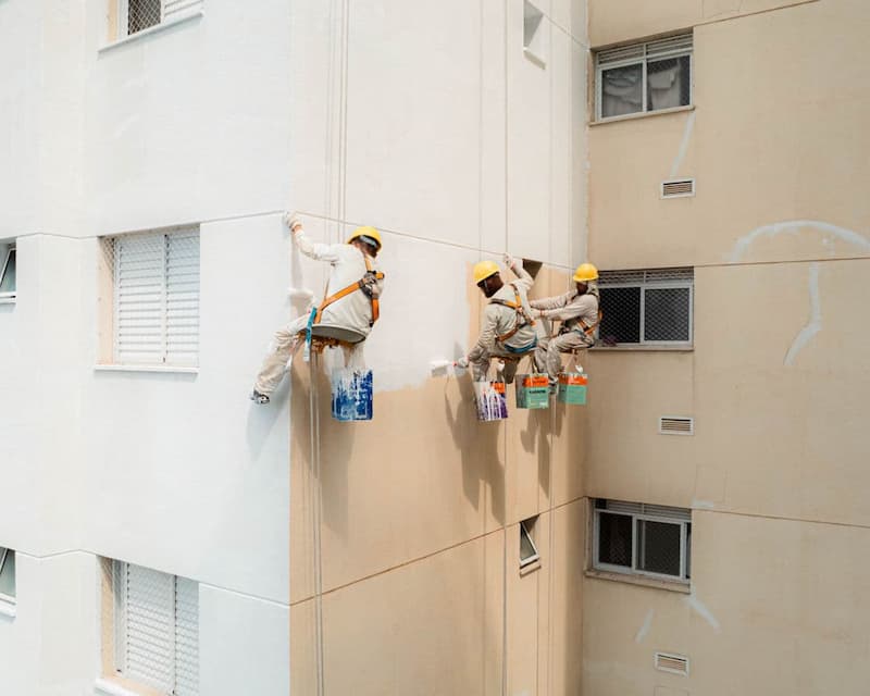 preparacao e pintura predial